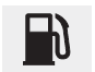 This warning light indicates the fuel tank is nearly empty. When it comes on,