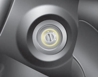 Illuminated ignition switch (if equipped)