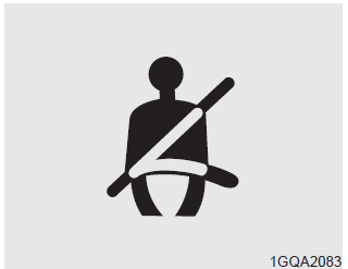 Seat belt warning (for drivers seat)